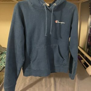 Champion Blue Hoodie